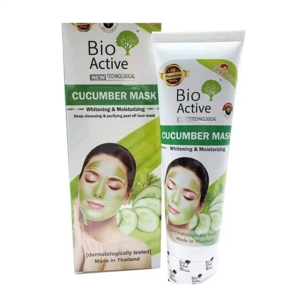 Bio Active Cucumber Mask Whitening & Moisturizing