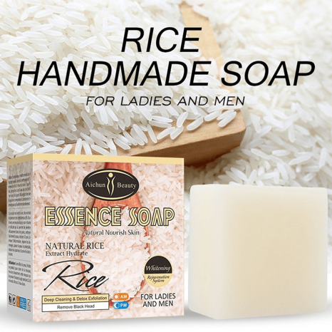 Aichun Beauty Essence Soap Natural Rice