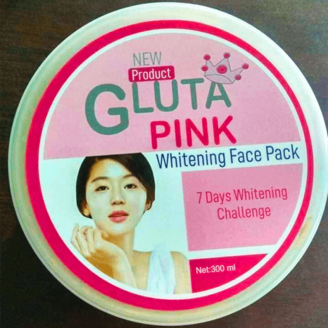 Gluta Pink Whitening Face Pack