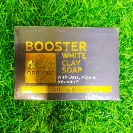 Booster White Clay Whitening Soap