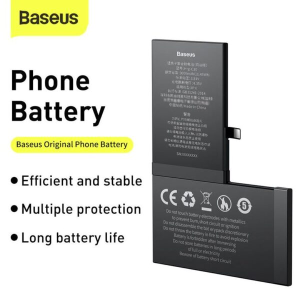 Baseus Original I Phone X Battery 3000mAh