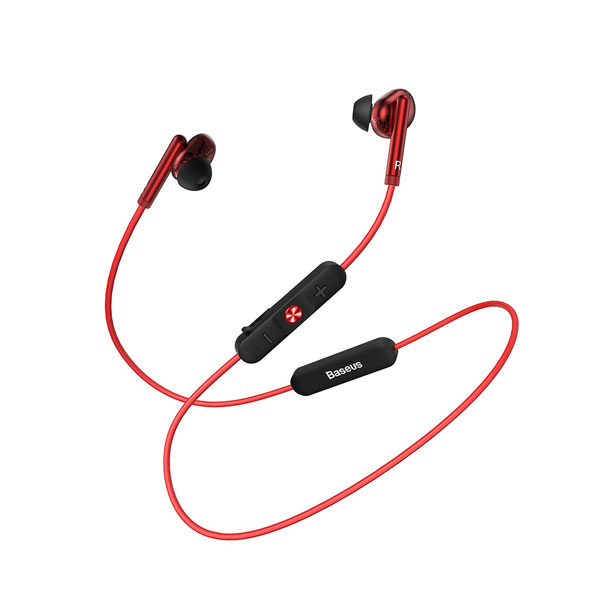 Baseus Encok S30 Bluetooth 5.0 Wireless Headphones (NGS30-09) – Red