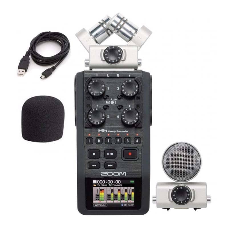 Zoom H6 6Track Portable Recorder Price in Bangladesh Econaz