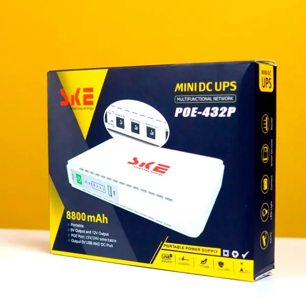 SKE 432P Mini Dc UPS for Router