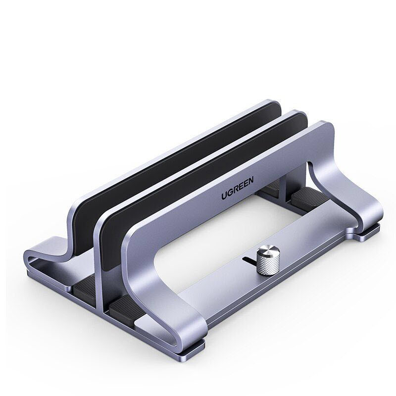 Ugreen Dual Slots Vertical Laptop Stand Aluminum Adjustable Stand Holder Price In Bangladesh