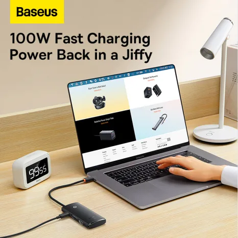 Baseus Lite Series 6-Port Type-C HUB Docking Station