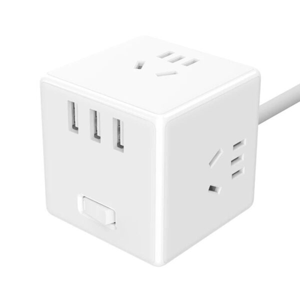 Xiaomi Mijia Magic Cube 3 USB Ports Power Strip Adapter Price in ...