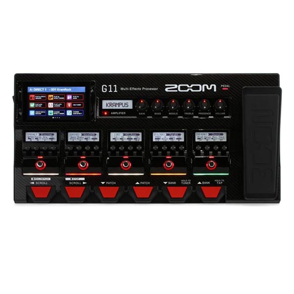 Zoom G11 MultiEffects Processor with Expression Pedal Price in